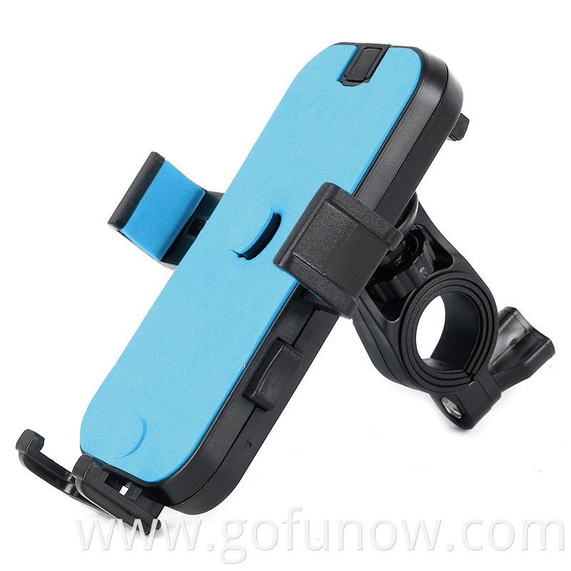 Wholesale PC Silicone Bike Motorcycle Motorxyxle Cell Phone Bracket Stand Mount Adjustable Electric Scooter Phone Holder G-FUN